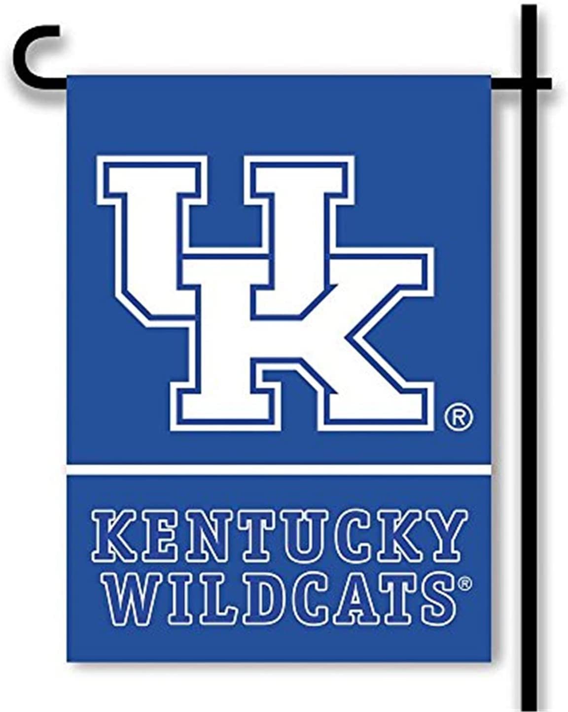 University of Kentucky Wildcats Premium Double Sided Garden Flag, Country Design, 13x18 Inch, Display Pole Sold Separately