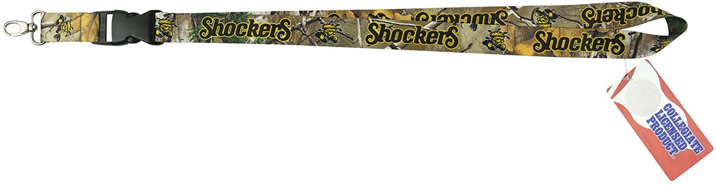 Wichita State Shockers Camo Lanyard