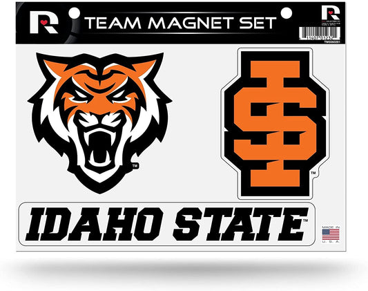 Idaho State University Bengals Multi Magnet Sheet Shape Cut 8x11 Inch