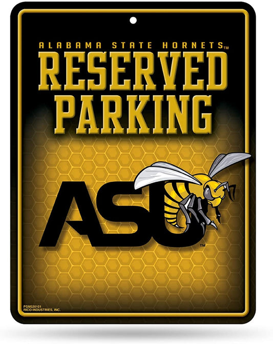 Alabama State Hornets Metal Parking Sign University of