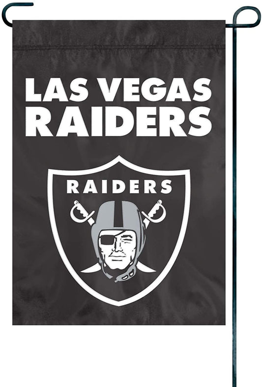 Las Vegas Raiders Premium Garden Flag Banner, Embroidered, 13x18 Inch