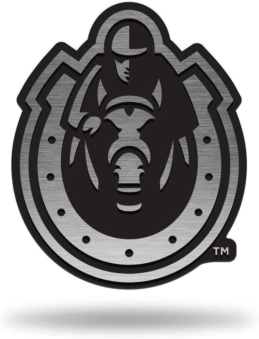 Murray State Racers Solid Metal Auto Emblem Antique Nickel for Car/Truck/SUV