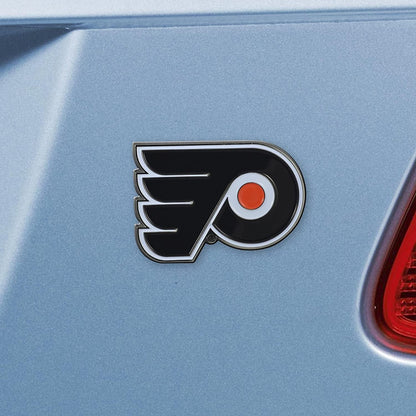 Philadelphia Flyers Solid Metal Auto Emblem Raised Decal