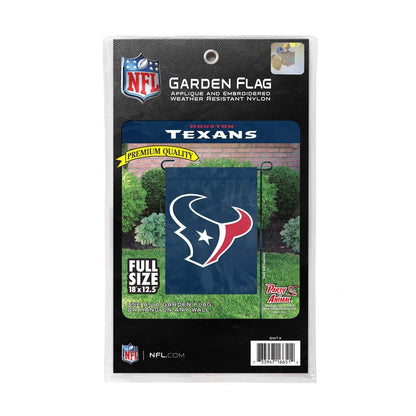 The Party Animal Inc. NFL Houston Texans Premium Garden Flag, 12.5 x 18-inches