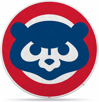 Chicago Cubs Soft Felt Pennant, Retro Design, Shape Cut, 18 Inch, Easy To Hang