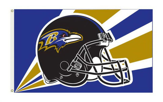 Baltimore Ravens 3 Ft. X 5 Ft. Flag W/Grommetts