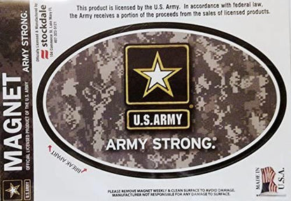 Army 5"x7" Vinyl Magnet Heavy Duty Auto Home United States Military