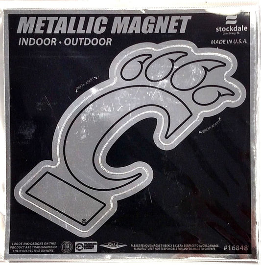 Cincinnati Bearcats University of 6 Inch Metallic Shimmer Design Shape Cut