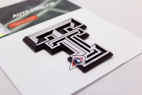 Texas Tech Red Raiders Car 3D Chrome Auto Emblem