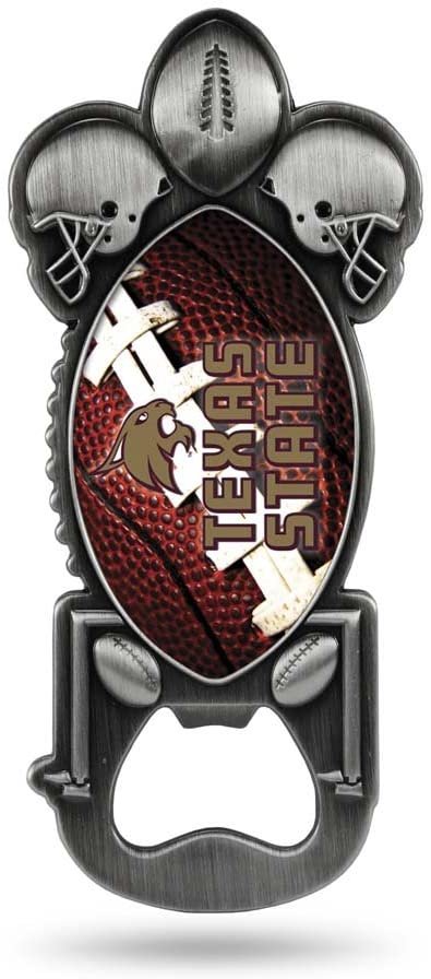 Rico PYS261201 NCAA Texas State Party Starter Football Sports Fan Charms, Multicolor, One Size