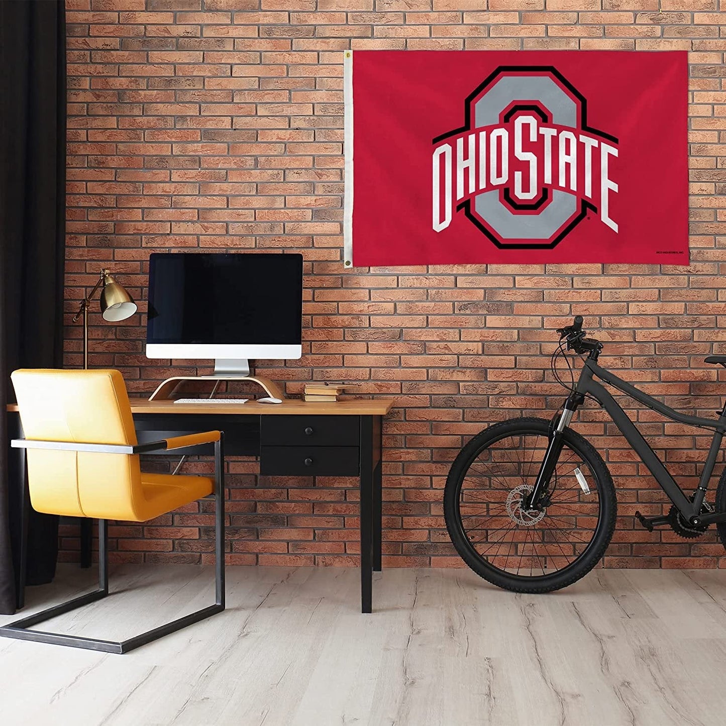 Ohio State University Buckeyes Premium 3x5 Flag Banner Metal Grommets Outdoor Indoor