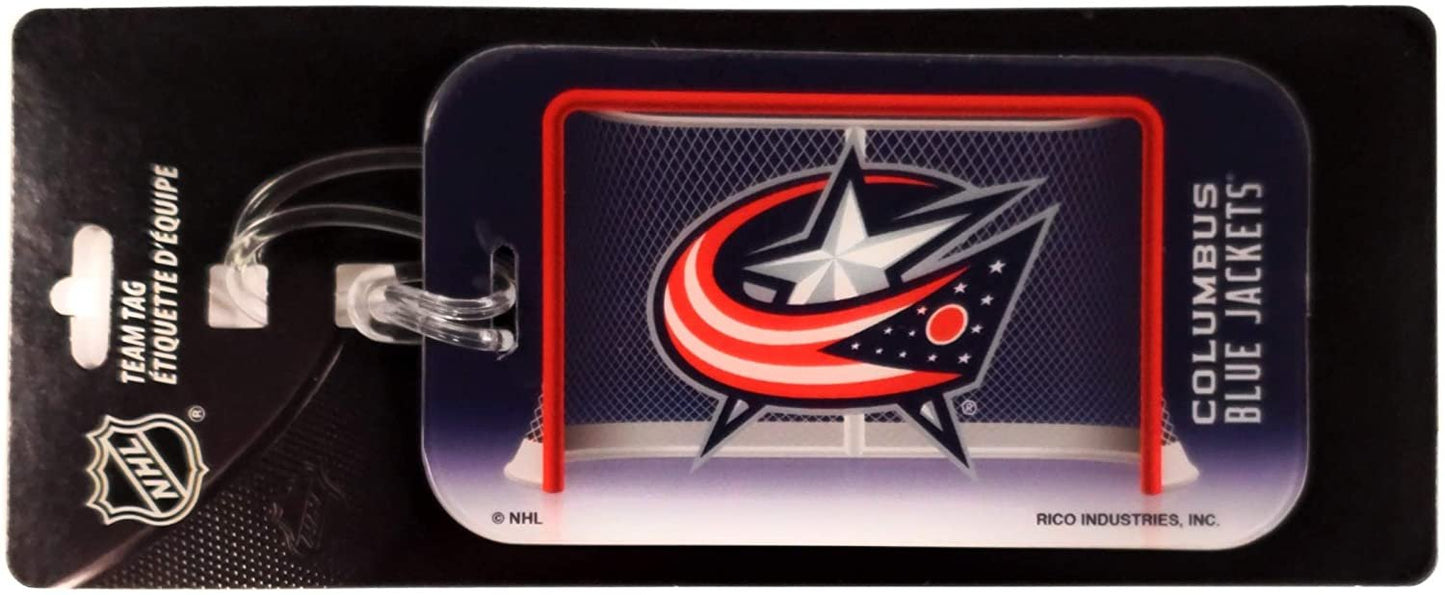 Blue Jackets Team Luggage Tag