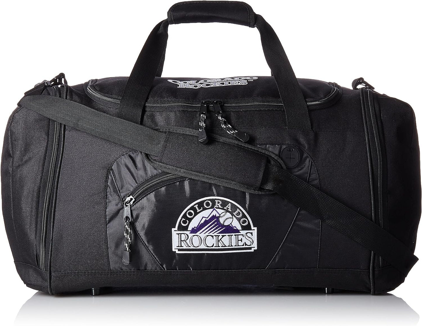Kansas City Royals Premium Duffel Bag Roadblock Design Embroidered Logo 20 Inch