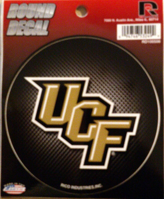 UCF Knights 4" Round Decal University of