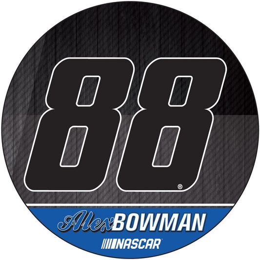 Alex Bowman #88 MAGNET RR 4" Round Vinyl Auto Home Window Glass Nascar Racing