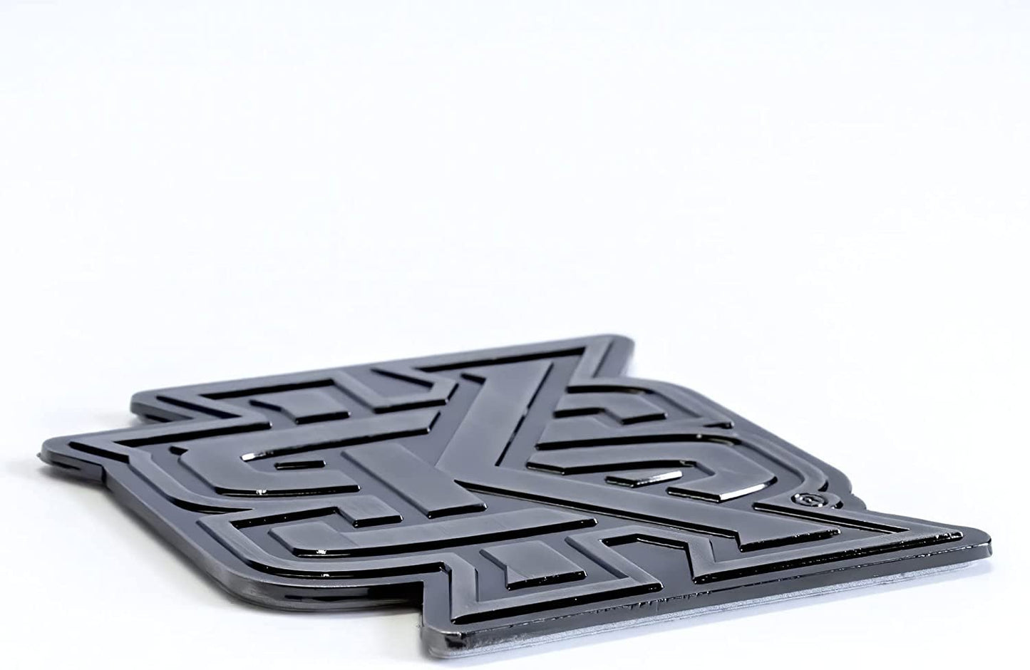 University of Tennessee Volunteers Solid Metal Auto Emblem Antique Nickel for Car/Truck/SUV