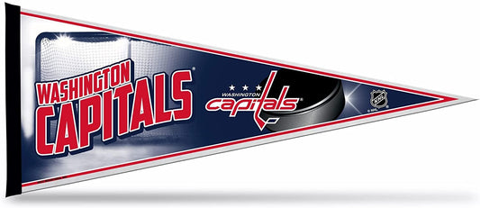 Washington Capitals Felt Pennant 12x30 Puck Design