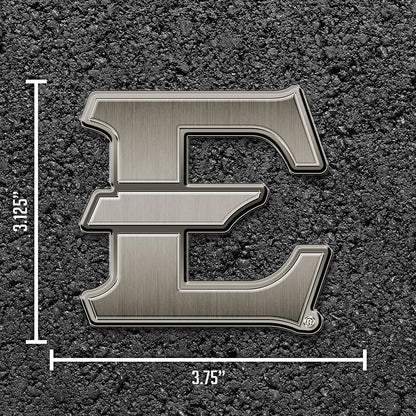 East Tennessee State University Buccaneers Solid Metal Auto Emblem Antique Nickel for Car/Truck/SUV