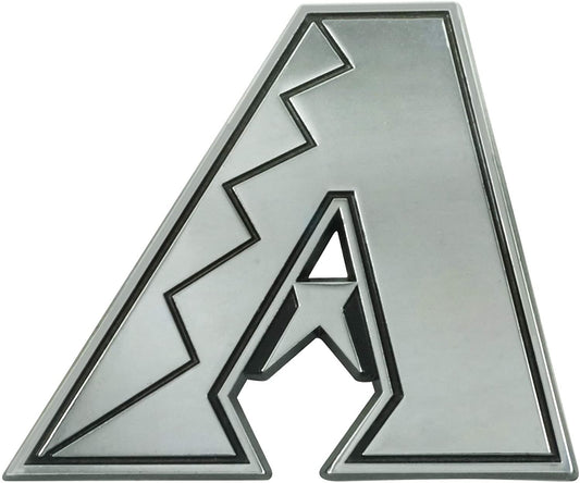 Arizona Diamondbacks Solid Metal Raised Auto Emblem Decal Adhesive Backing