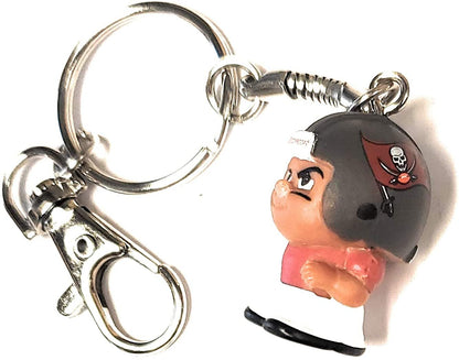 Buccaneers Teeny Mates Keychain Tag Along Figure Teenymates Football