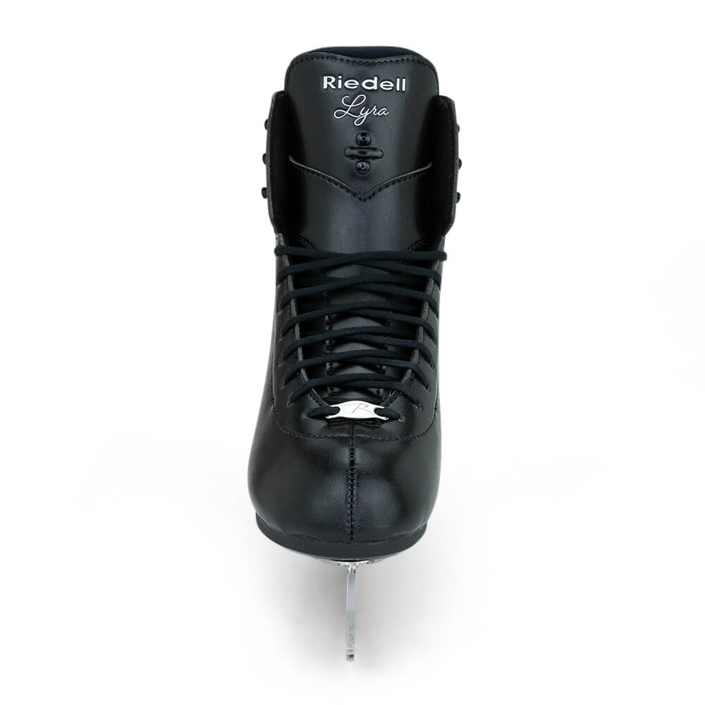 Riedell Lyra figure skate set, black front