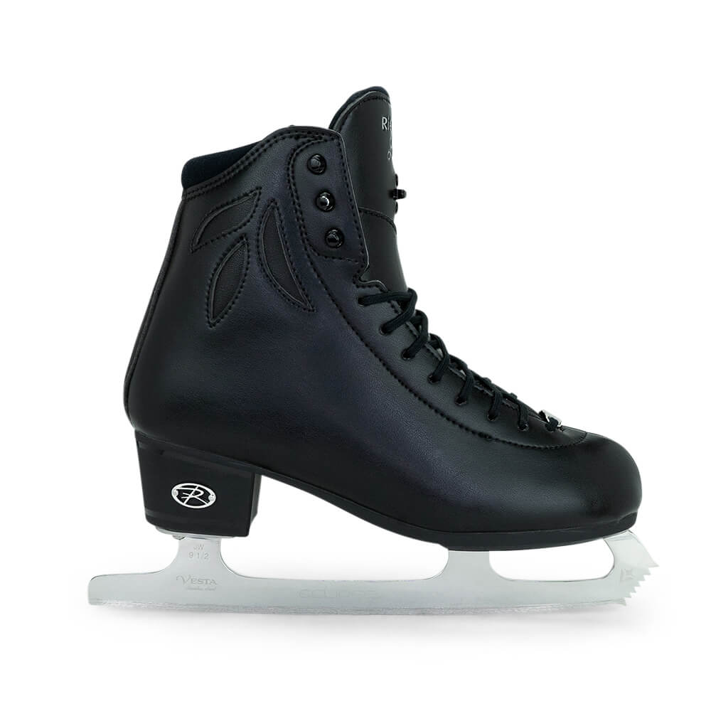 Riedell Lyra figure skate set, black outside