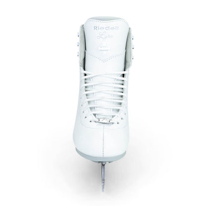 Riedell Lyra figure skate set, white front