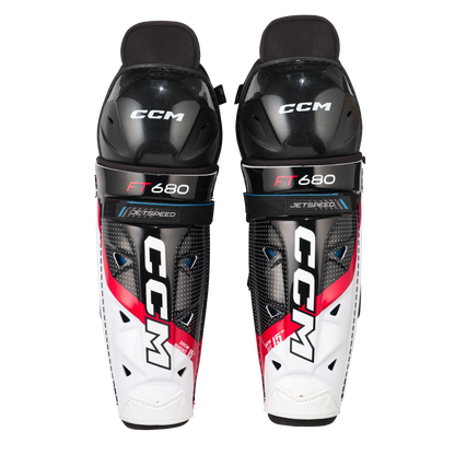 CCM JetSpeed FT680 Shin Guards — product photo