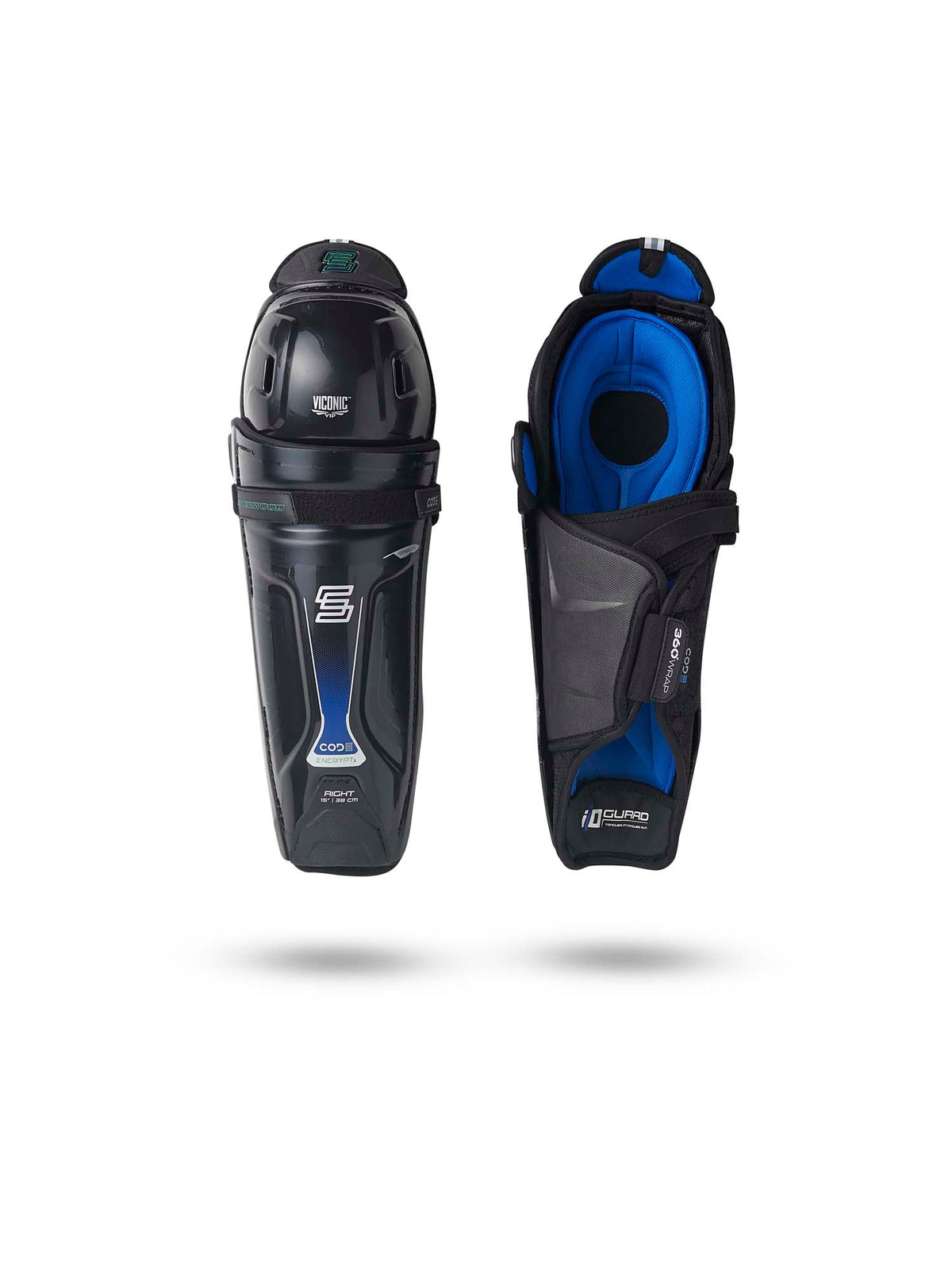 Sherwood Code Encrypt 1 Shin Guards — product photo