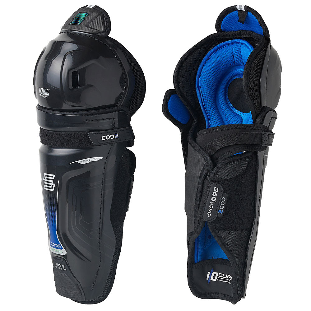 Code Encrypt 1 Junior Shin Pads