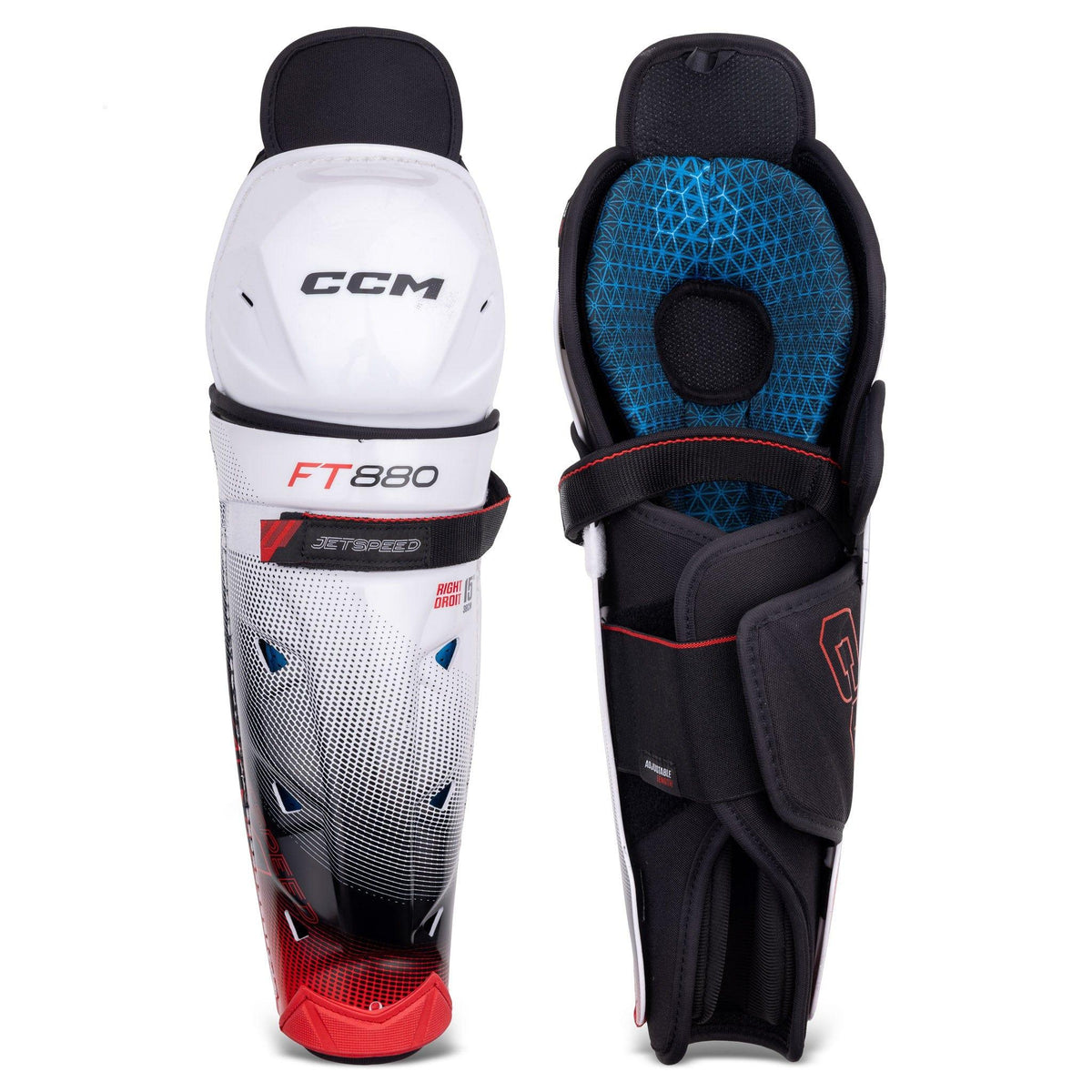 CCM JetSpeed FT880 Shin Guards