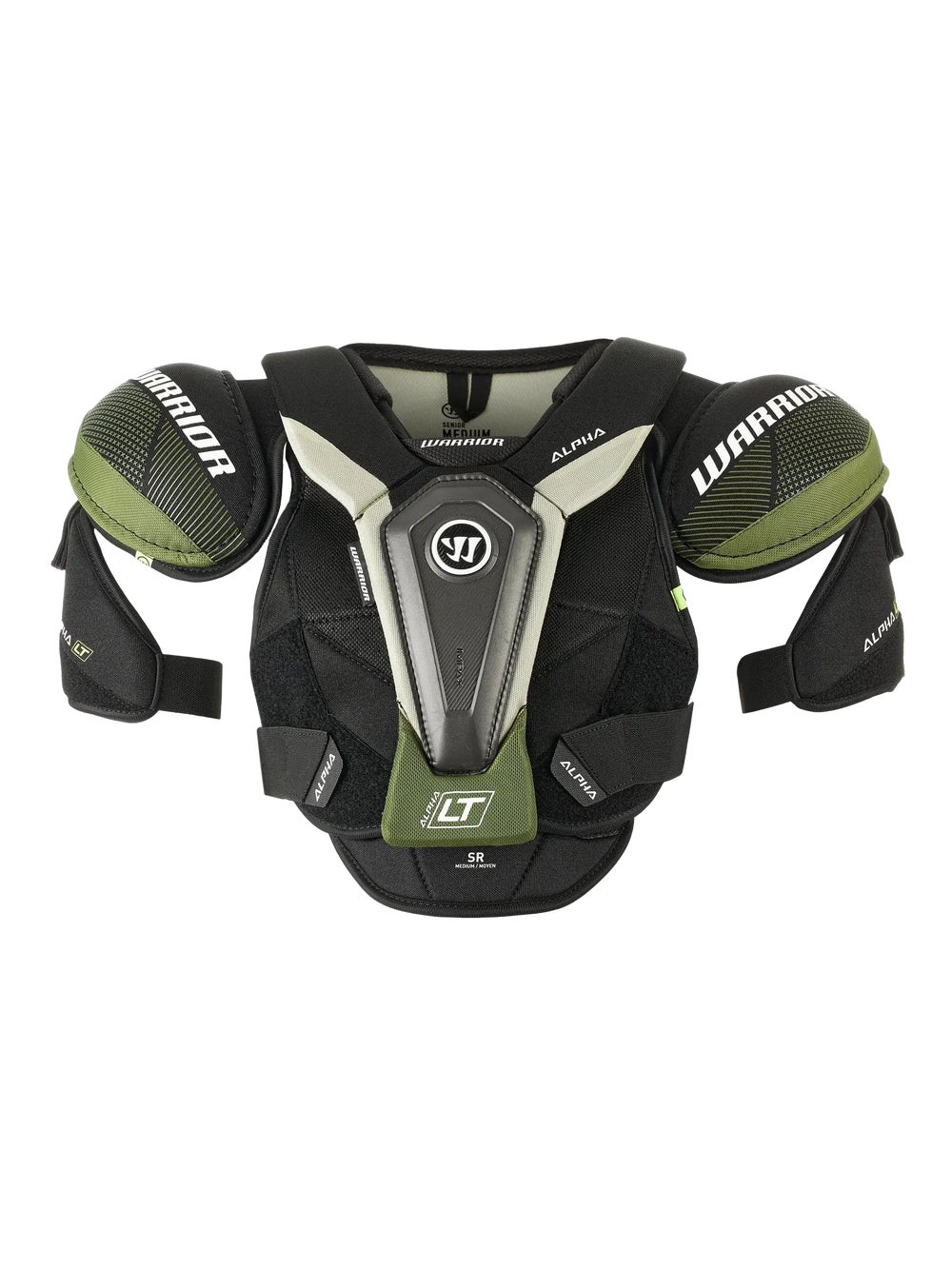 Warrior Alpha LT shoulder pads — hero