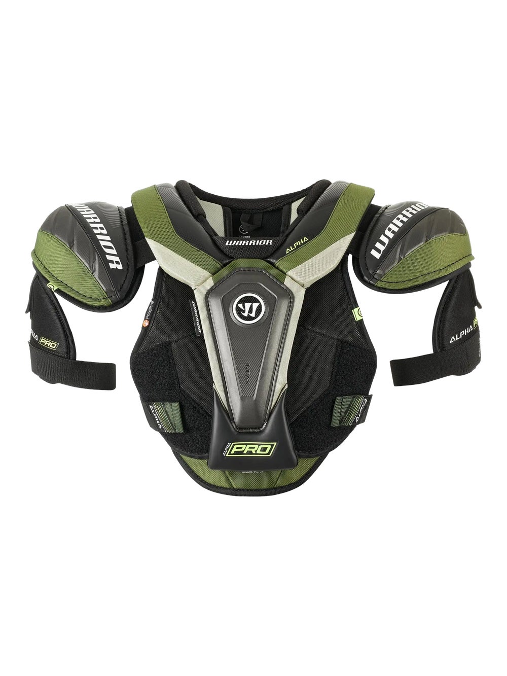 Warrior Alpha Pro Senior shoulder pads — hero