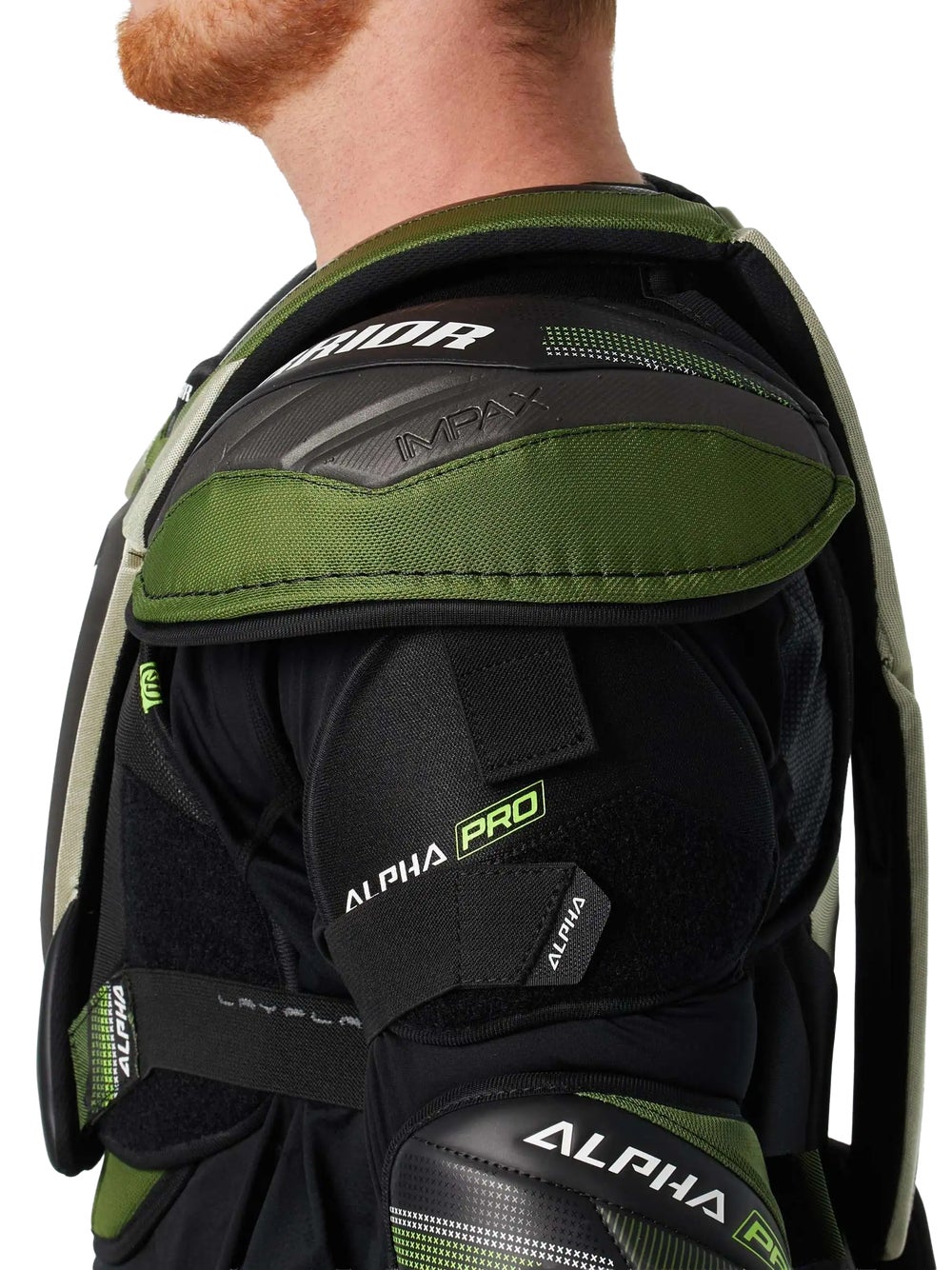Warrior Alpha Pro Senior shoulder pads — alternate view 8