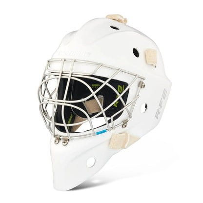 Warrior Ritual F2 E+ Senior goalie mask — hero