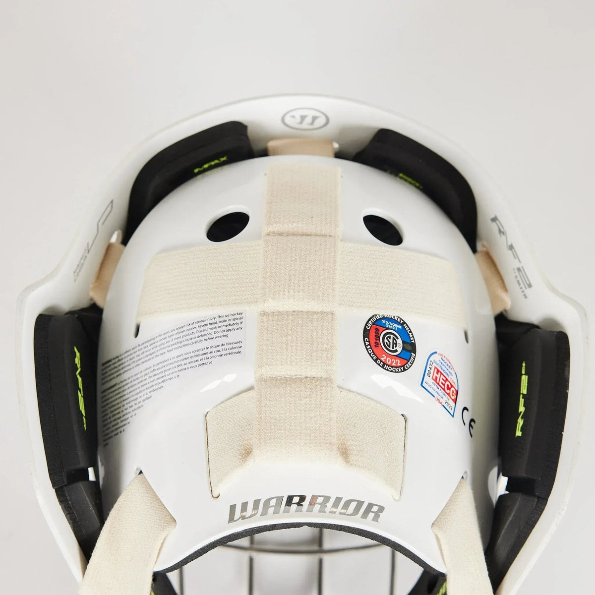 Warrior Ritual F2 E Junior goalie mask — alternate view 13