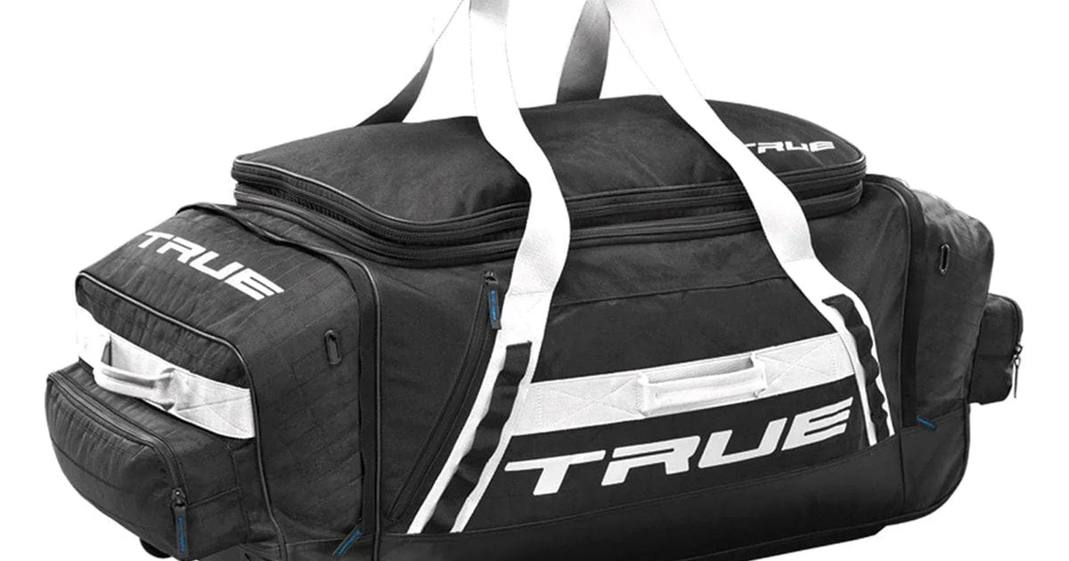 True Player Carry Equipment Compartment Wheel Bag - Black/Grey